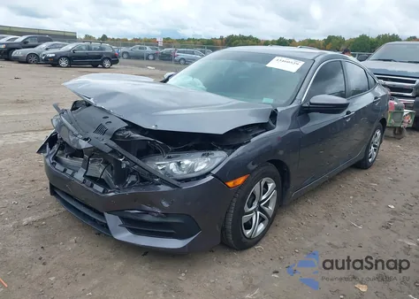 2018 Honda Civic Lx z USA, uszkodzony, nr VIN 19XFC2F57JE029844